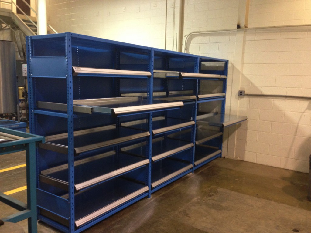 Rollout Shelves Q Material Handling